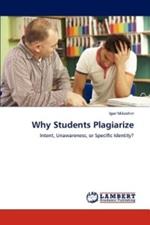 Why Students Plagiarize