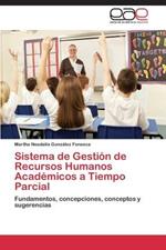 Sistema de Gestion de Recursos Humanos Academicos a Tiempo Parcial