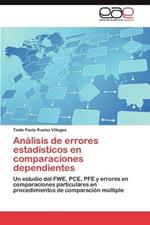 Analisis de Errores Estadisticos En Comparaciones Dependientes