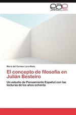 El Concepto de Filosofia En Julian Besteiro