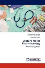 Lecture Notes Pharmacology