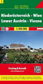 Austria bassa Vienna 1:200.000