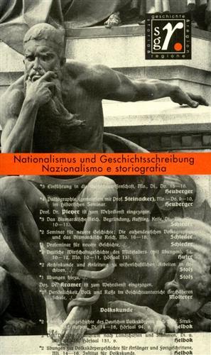 Nazionalismo e storiografia. Ediz. italiana e tedesca - copertina