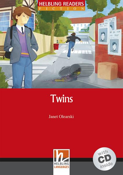  Twins. Livello 3 (A2). Con CD Audio -  Janet Olearski - copertina
