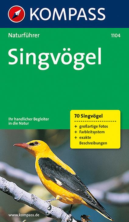 Naturführer n. 1104. Singvogel - Christine Jaitner - copertina