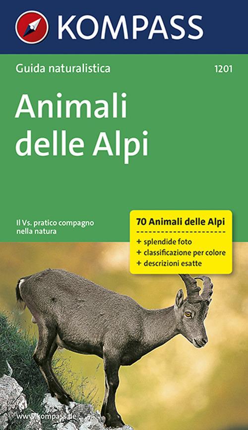 Guida naturalistica n. 1201. Animali delle Alpi - copertina