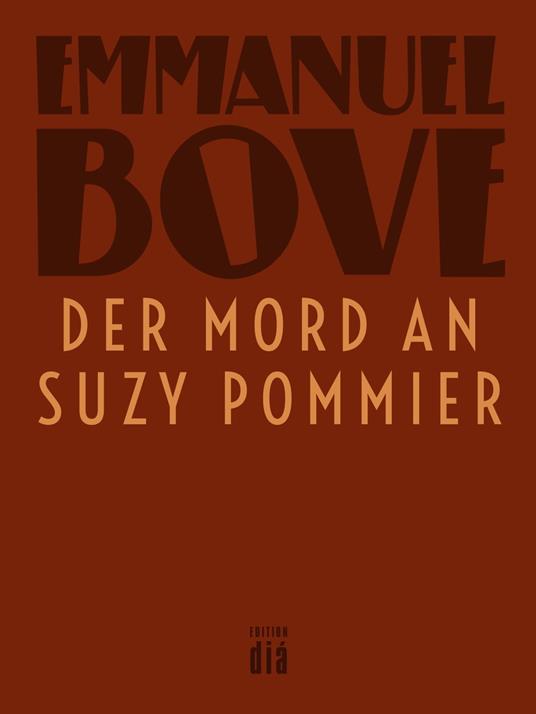 Der Mord an Suzy Pommier