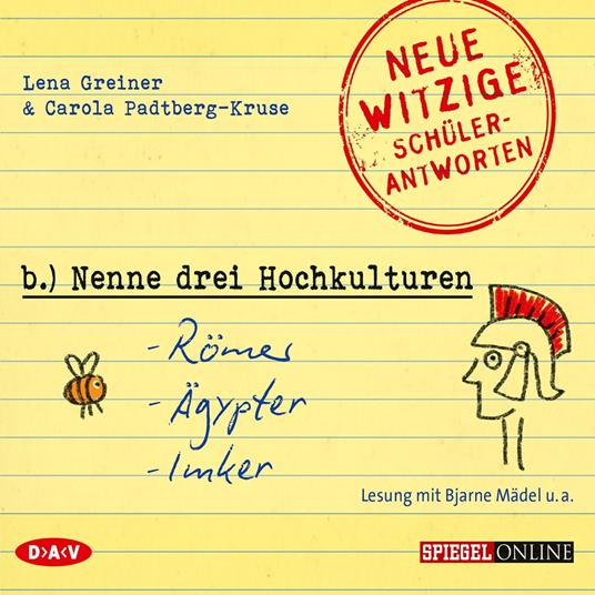 "Nenne drei Hochkulturen: Römer, Ägypter, Imker" (Szenische Lesung)