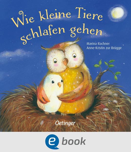 Wie kleine Tiere schlafen gehen - Anne-Kristin zur Brügge,Marina Rachner - ebook