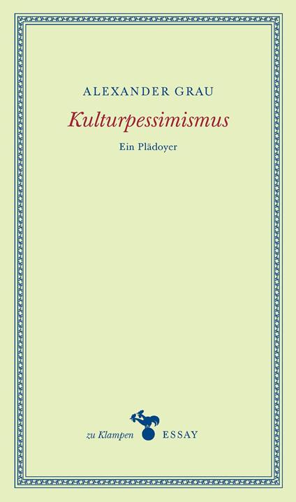 Kulturpessimismus