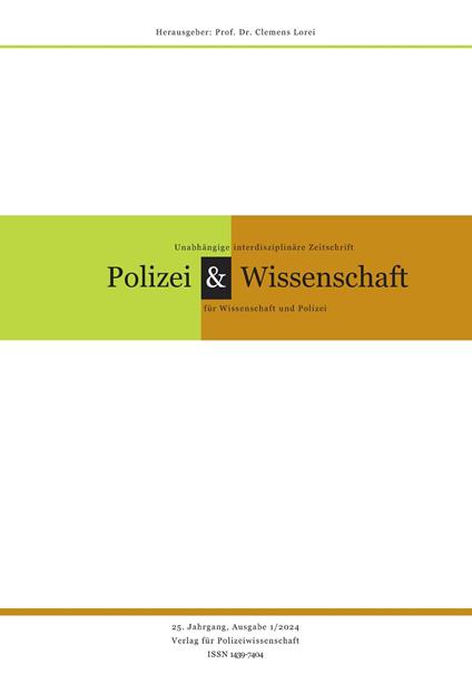 Zeitschrift Polizei & Wissenschaft