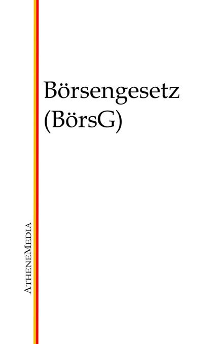 Börsengesetz (BörsG)