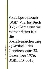 Sozialgesetzbuch (SGB) - Viertes Buch (IV)