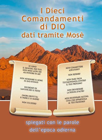I Dieci Comandamenti di Dio dati tramite Mosè - E. Gabriel - ebook