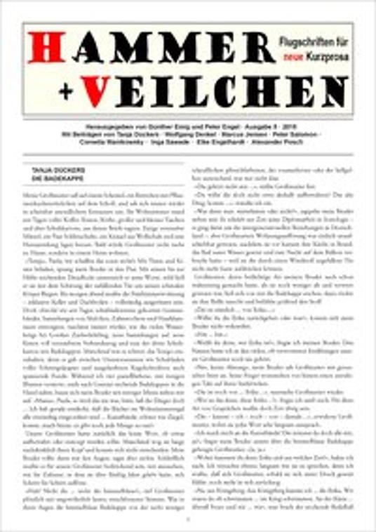 Hammer + Veilchen Nr. 5