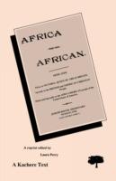 Africa for the African - cover