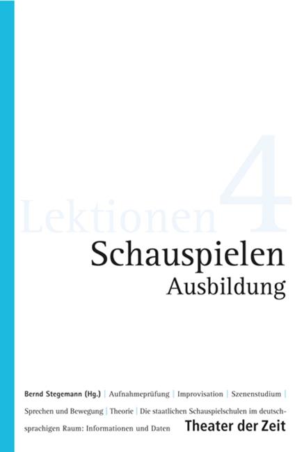 Schauspielen - Ausbildung