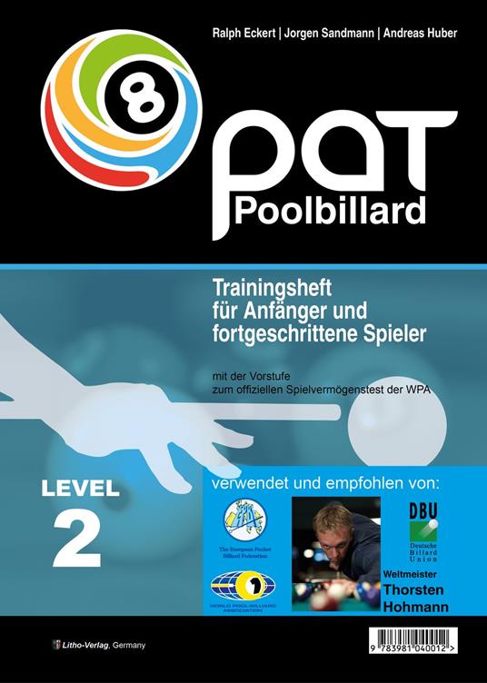 PAT Pool Billard Trainingsheft Level 2