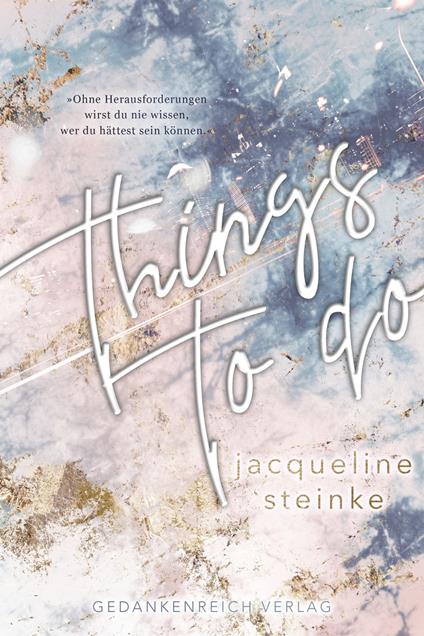 Things to do - Jacqueline Steinke - ebook