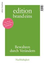 edition brand eins: Nachhaltigkeit