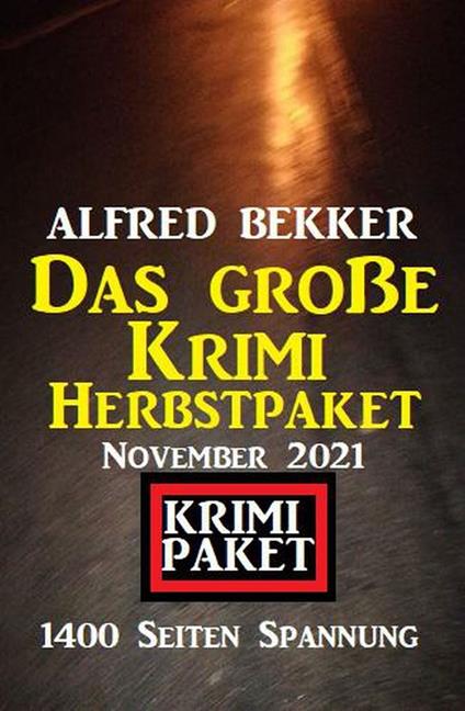 Das große Krimi Herbstpaket November 2021