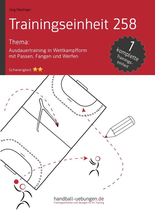 Ausdauertraining in Wettkampfform mit Passen, Fangen und Werfen (TE 258)