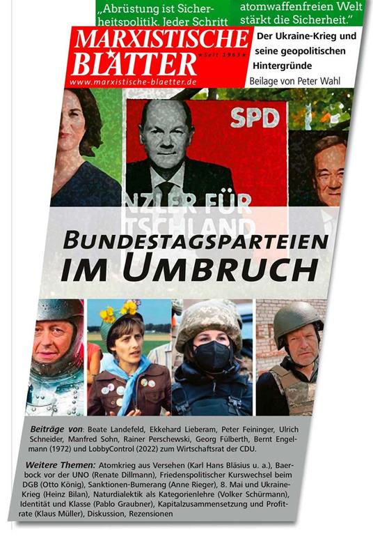 Bundestagsparteien im Umbruch