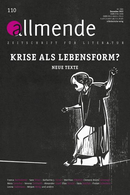 Allmende 110 – Zeitschrift für Literatur