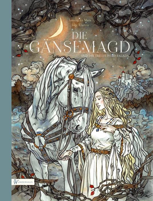 Die Gänsemagd und ihr treues Pferd Falada - Brüder Grimm,Loireag na Mara,Carola Jürchott - ebook