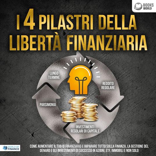 I 4 pilastri della libertà finanziaria: Come aumentare il tuo QI  finanziario e imparare tutto sulla