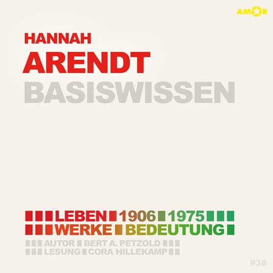 Hannah Arendt (1906-1975) - Leben, Werk, Bedeutung - Basiswissen (Ungekürzt)