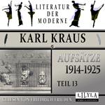 Aufsätze 1914-1925 - Teil 13