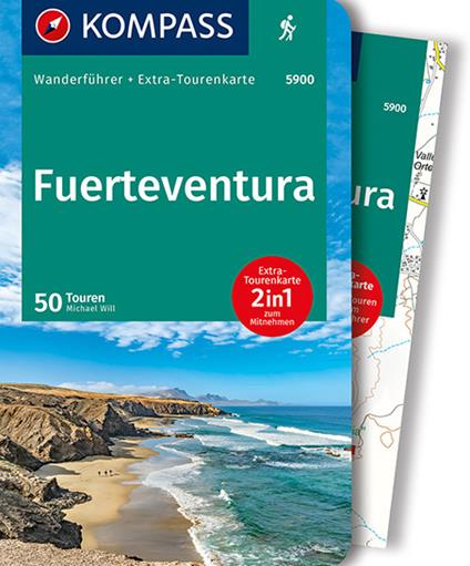 Guida escursionistica n. 5900. Fuerteventura. Con carta - Michael Will - copertina