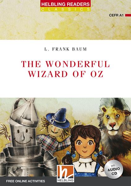 The wonderful wizard of Oz. Readers red series. Con CD-Audio - L. Frank Baum - copertina