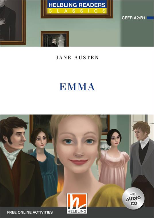  Emma. Level A2-B1. Helbling Readers Blue Series. Classics. Con espansione online. Con CD-Audio -  Jane Austen - copertina