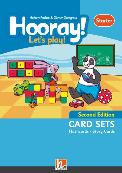 Hooray! Let's Play! Starter. Cards Set (Story cards, Flashcards) - Herbert Puchta,Günter Gerngross - copertina