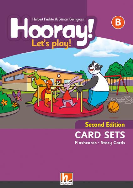 Hooray! Let's Play! Level B. Cards Set (Story cards, Flashcards) - Herbert Puchta,Günter Gerngross - copertina