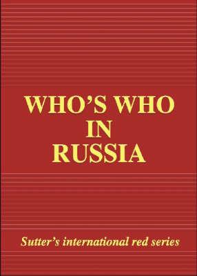 Who's who in Russia 2006 edition - copertina