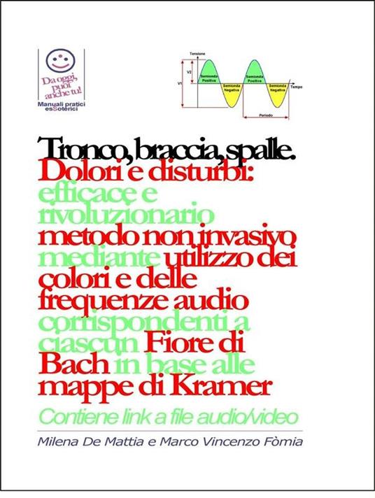 Tronco, braccia, spalle, mani - Dolori e disturbi: rivoluzionario ed efficace metodo non invasivo mediante l'utilizzo dei colori e delle frequenze corrispondenti a ciascun Fiore di Bach in base alle mappe di Kramer. - Milena De Mattia,Fomia Marco - ebook