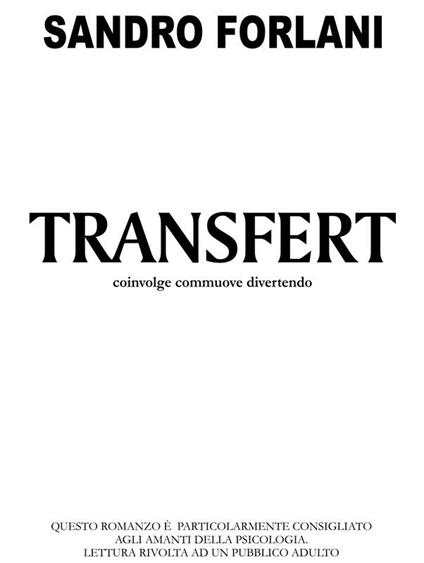 Transfert - Sandro Forlani - ebook