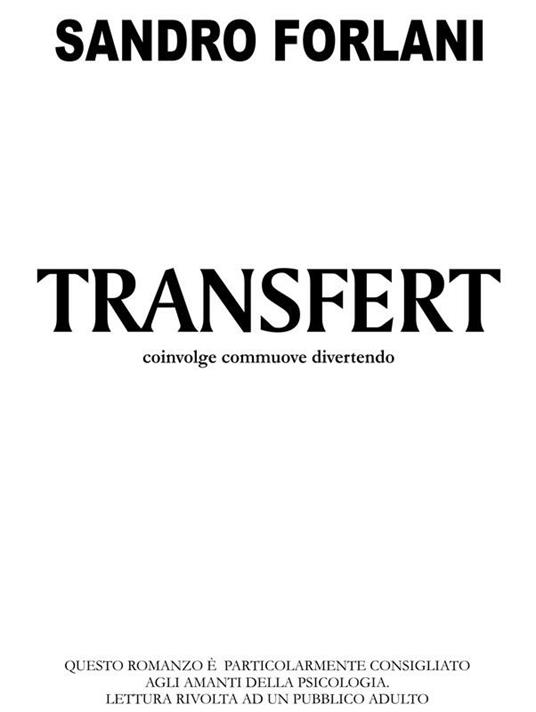 Transfert - Sandro Forlani - ebook