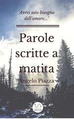 Parole scritte a matita