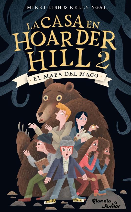 La casa en Hoarder Hill 2. El mapa del mago - Mikki Lish,Kelly Ngai - ebook