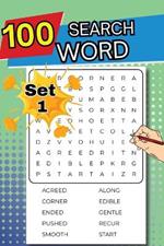 100 Word Search Set 1: Over 100 Puzzles for Adults to Complete with Solutions