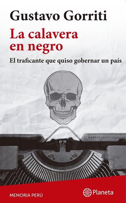 La calavera en negro