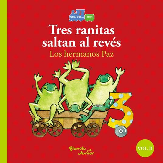 Tres ranitas que saltan al revés/Cuatro monos van al teatro - Andrea Paz,Claudia Paz - ebook