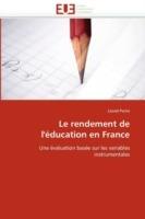 Le Rendement de l' ducation En France