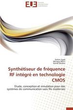 Synth tiseur de Fr quence RF Int gr  En Technologie CMOS