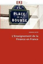 L''enseignement de la Finance En France