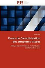 Essais de Caract risation Des Structures Tiss es